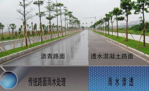 公园绿道路面做透水混凝土要怎么施工？